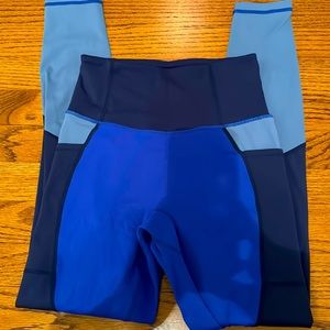 Blue Buffbunny pocket leggings